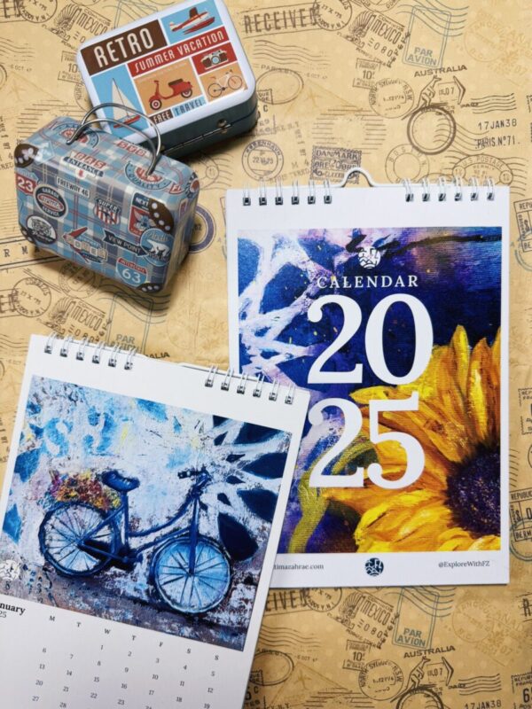 Art calendar 2025